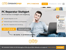 Tablet Screenshot of computerjungs.de